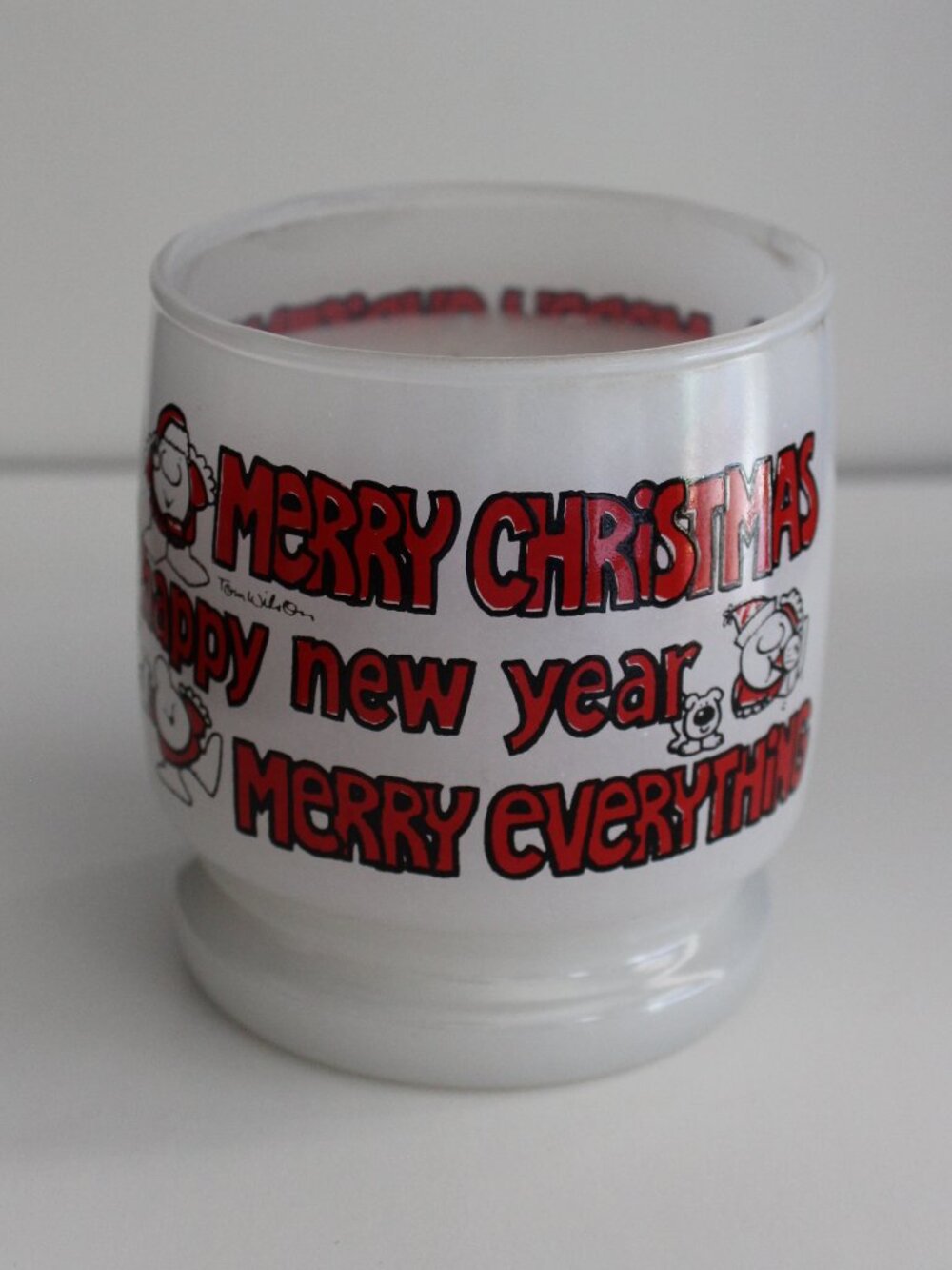 Ziggy Candle Merry Christmas Happy New Year